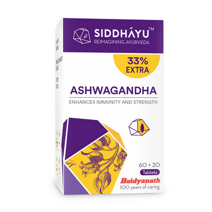 Siddhayu Ayurveda Ashwagandha Tablets - Distacart