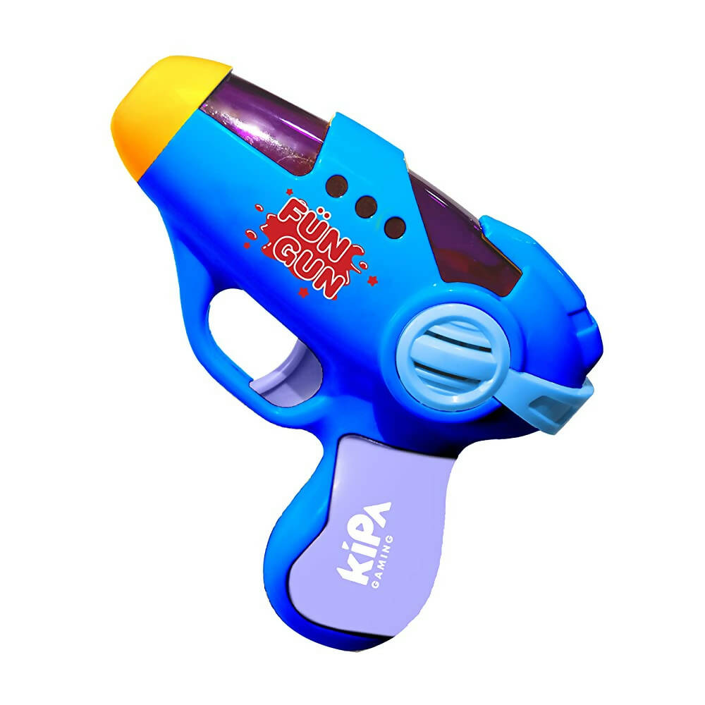 Kipa Gaming Fun Gun Colorful Musical Toy with Flashing LEDs Light and Sound for Boy, Girls and Kids (Pack of 1, Age 3yrs+)- Blue - Distacart