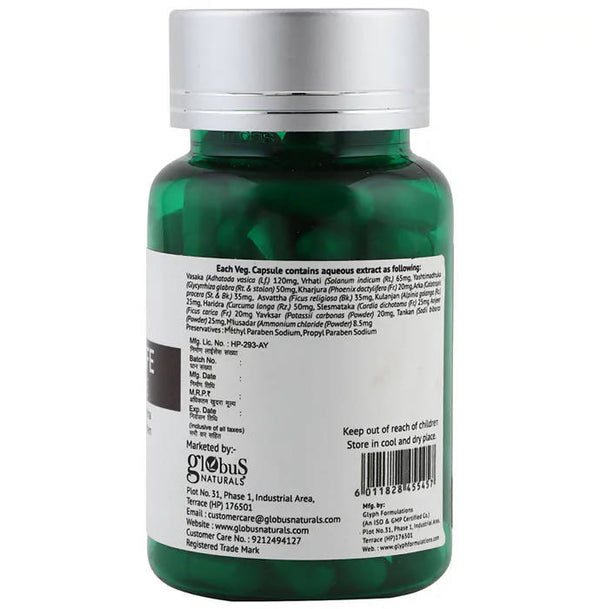 Globus Naturals Ventosafe Vegetarian Capsules - Distacart