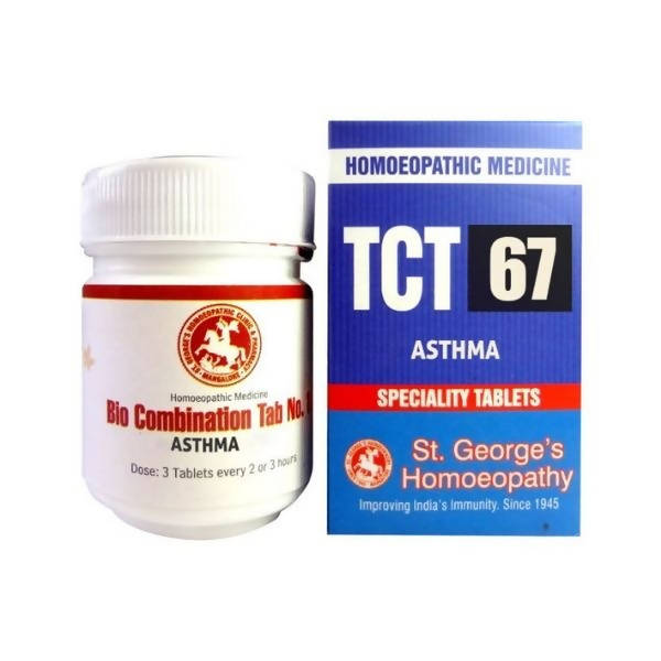 St. George's Homeopathy TCT 67 Tablets