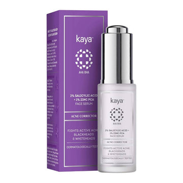 Kaya 2% Salicylic Acid + 1% Zinc PCA Face Serum - Distacart