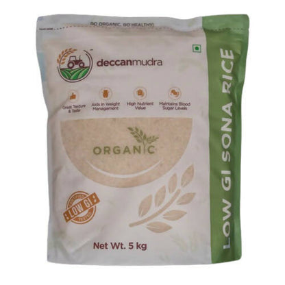 Deccanmudra Organic Telangana Sona Rice - Distacart