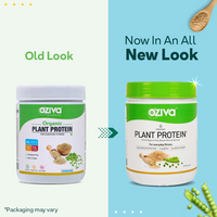 Thumbnail for OZiva Organic Plant Protein For Everyday Fitness Old look New look