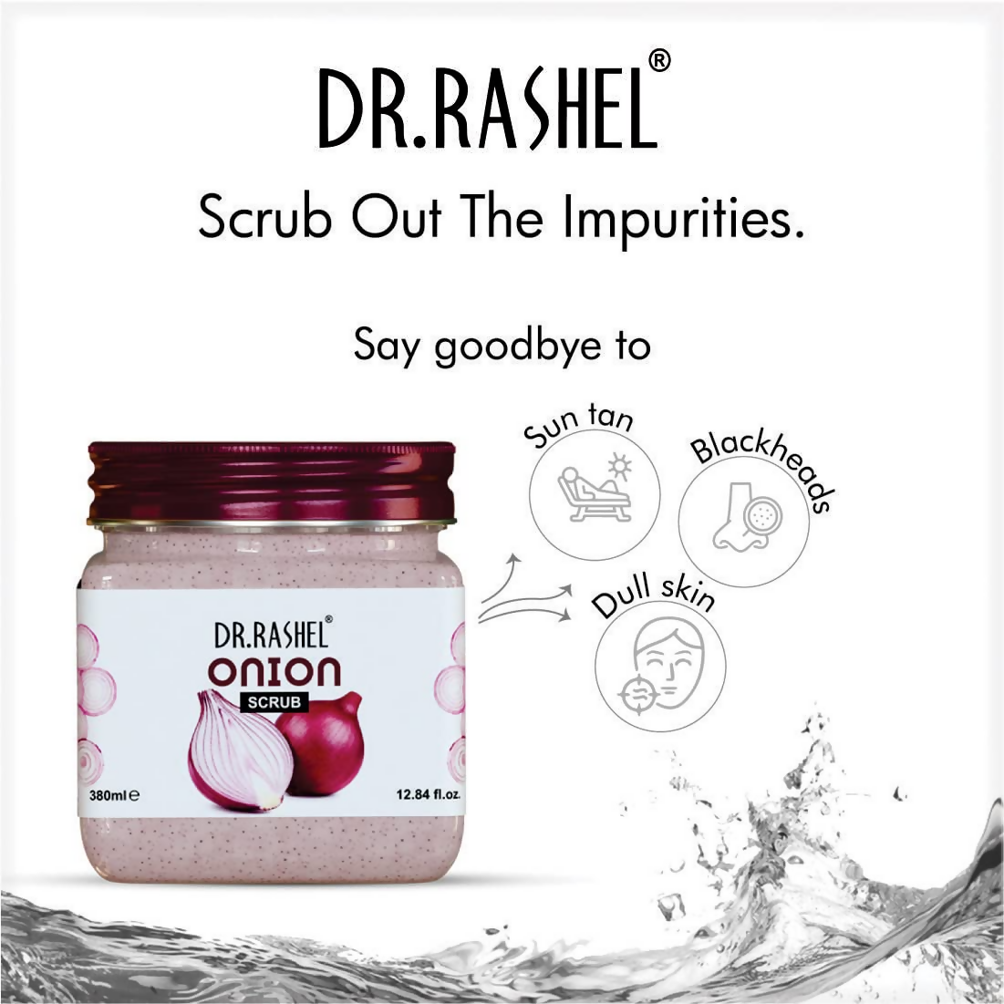 Dr.Rashel Onion Scrub For Face And Body - Distacart