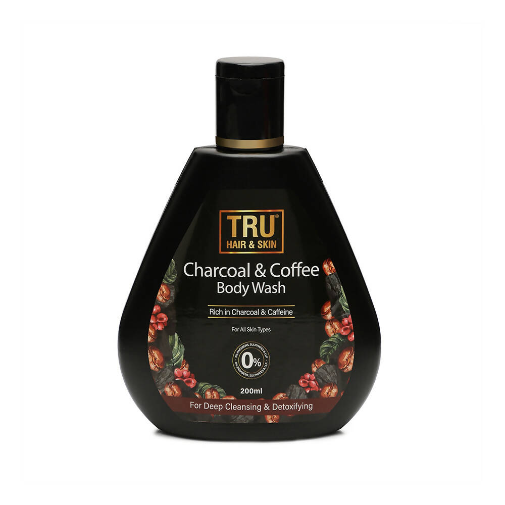 Tru Hair & Skin Charcoal & Coffee Body Wash - Distacart