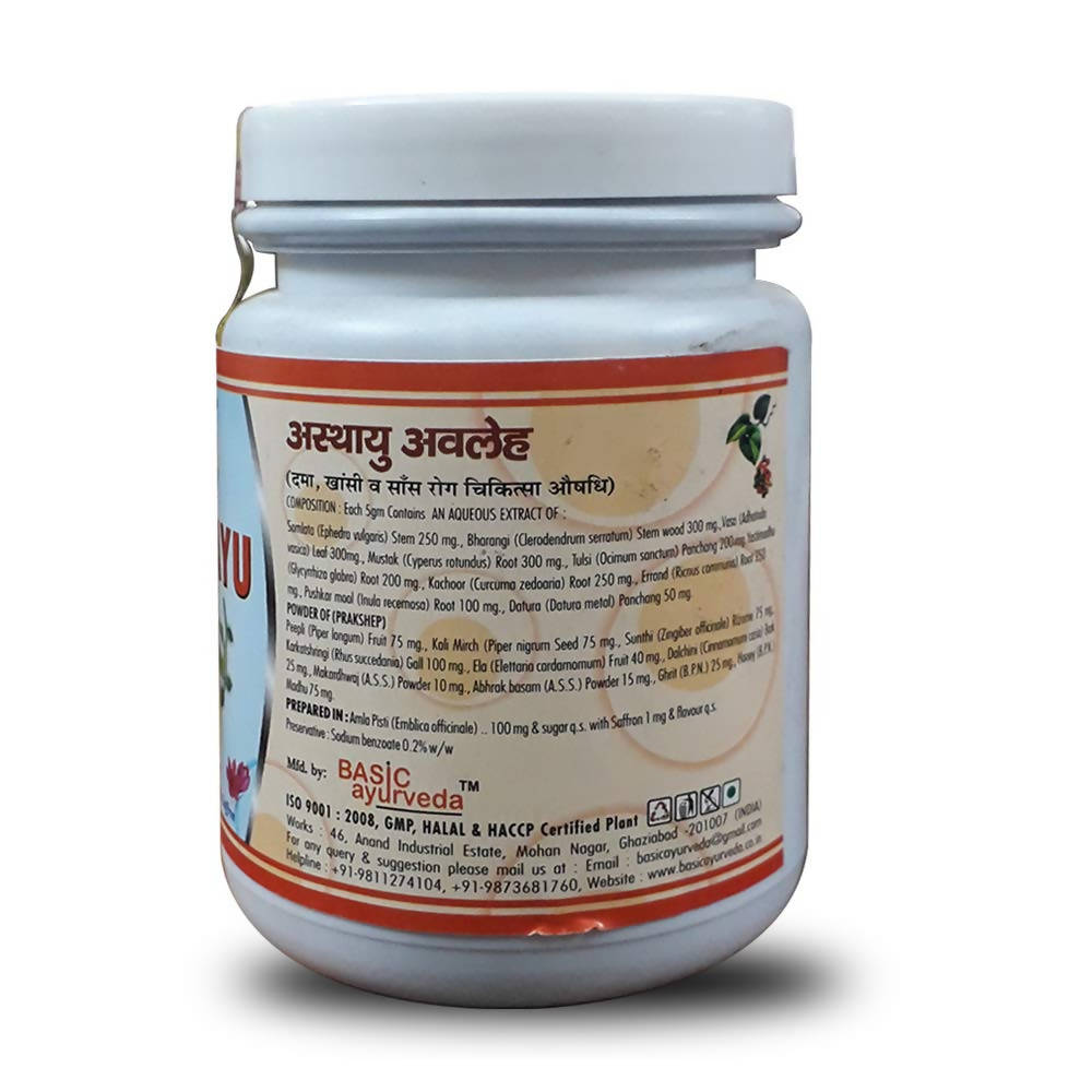 Basic Ayurveda Asthayu Awaleh Ingrediens