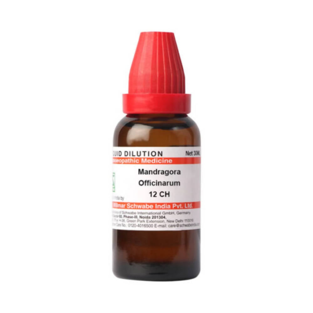 Dr. Willmar Schwabe India Mandragora Officinarum Dilution - Distacart