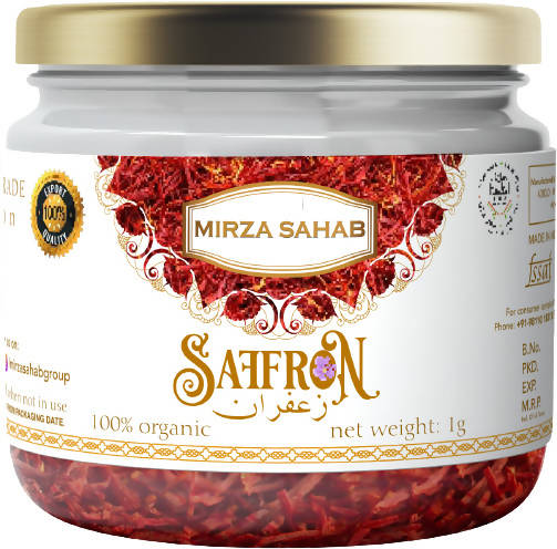 Mirza Sahab Organic Saffron - Distacart
