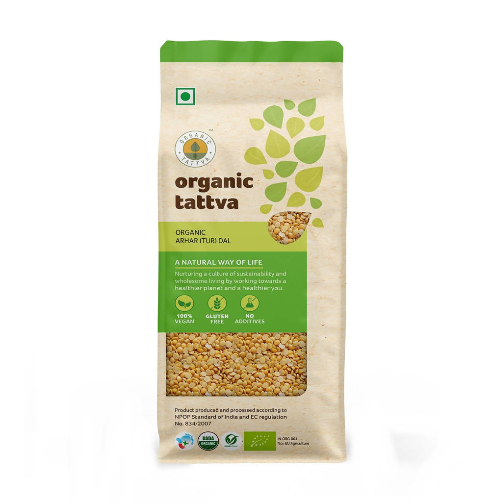 Organic Tattva Arhar (Tur) Dal