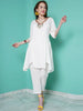 Women Republic White Rayo N Crepe Coord Set - Distacart
