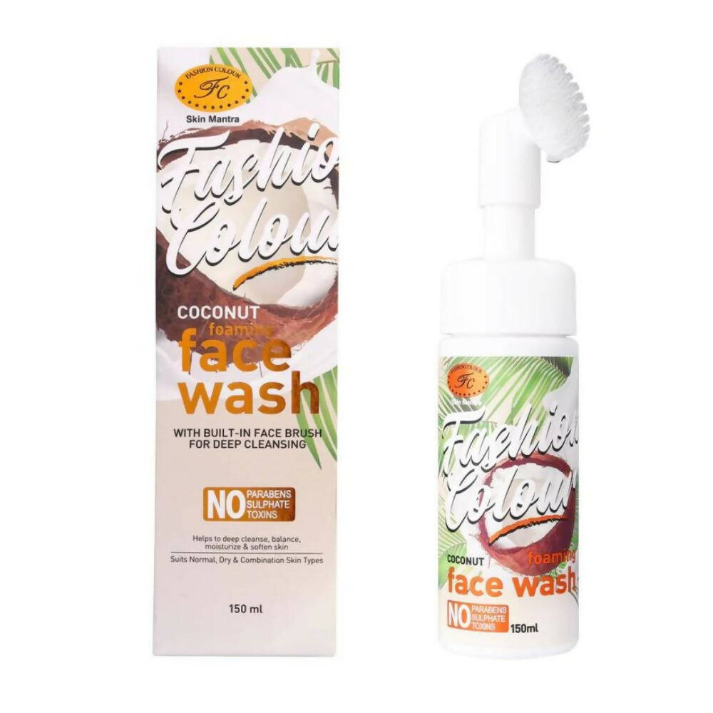 Fashion Colour Coconut Foaming Face Wash - Distacart