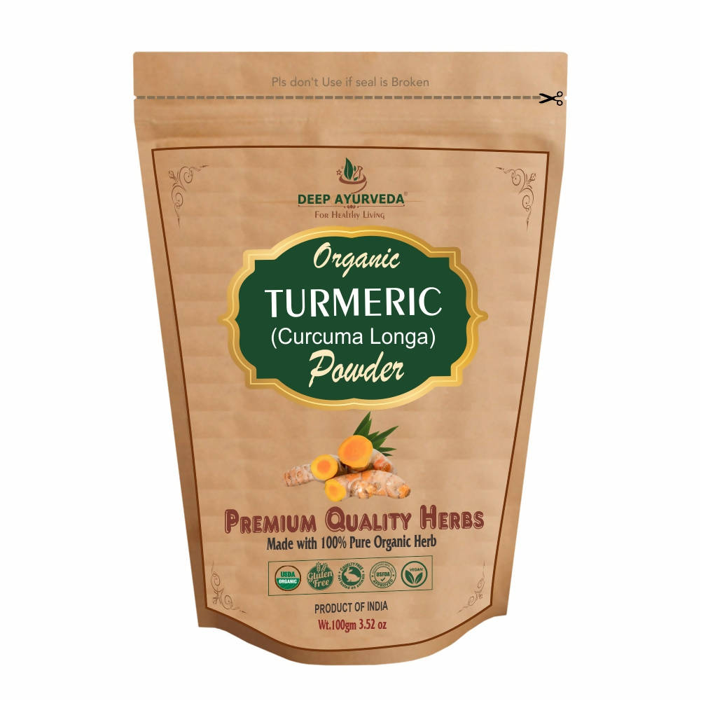 Deep Ayurveda Organic Turmeric Powder - Distacart