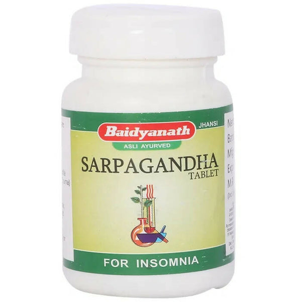 Baidyanath Jhansi Sarpagandha Tablets - Distacart