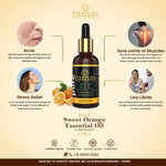 Thumbnail for Tamas Pure Ayurveda 100% Natural Sweet Orange Essential Oil - Distacart