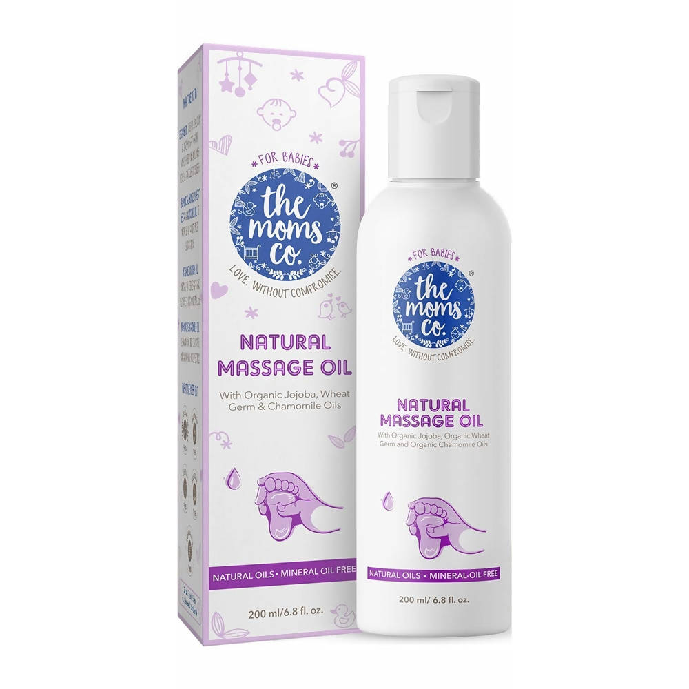 The Moms Co Natural Massage Oil
