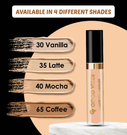 Good Vibes HydraGlow Liquid Concealer - Latte 35 - Distacart