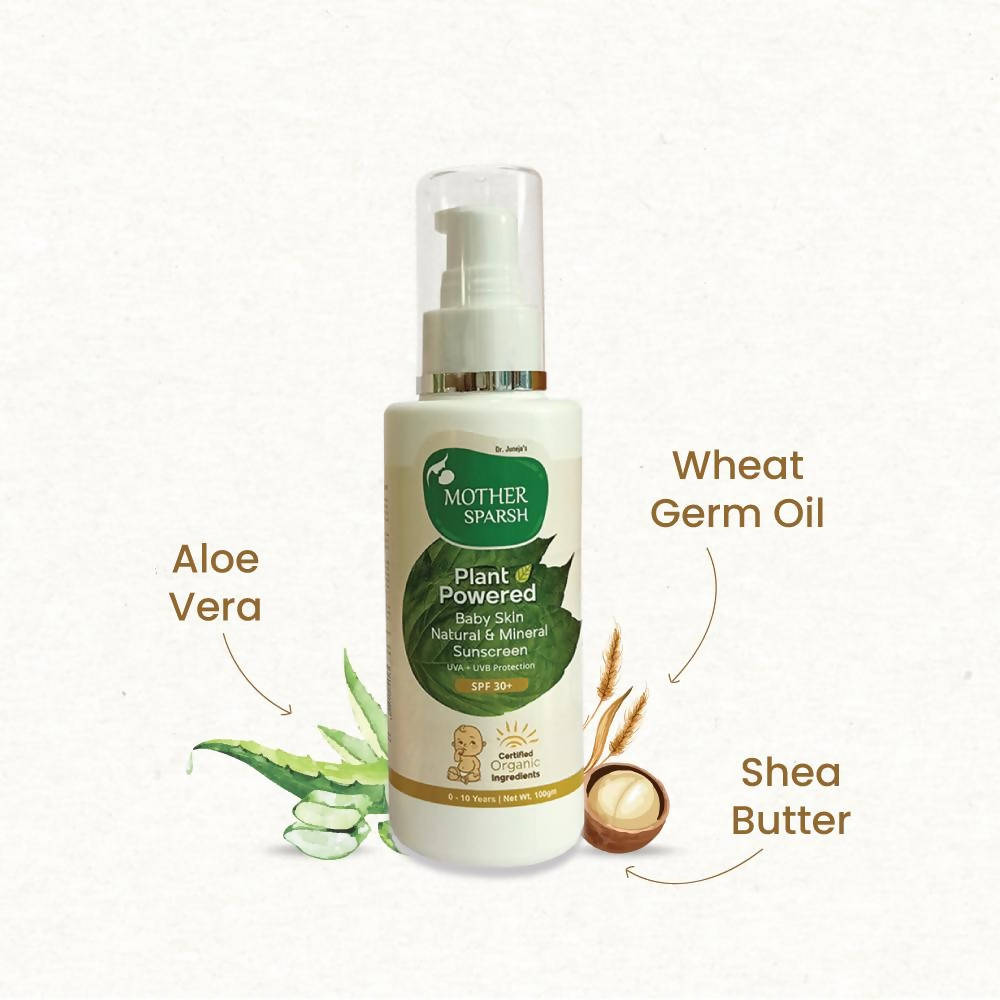 Mother Sparsh Plant Powered Baby Skin Natural & Mineral Sunscreen
