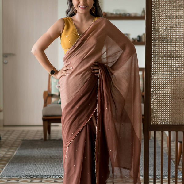 Suta Multi Color Woven Design Pure Cotton Saree - Distacart