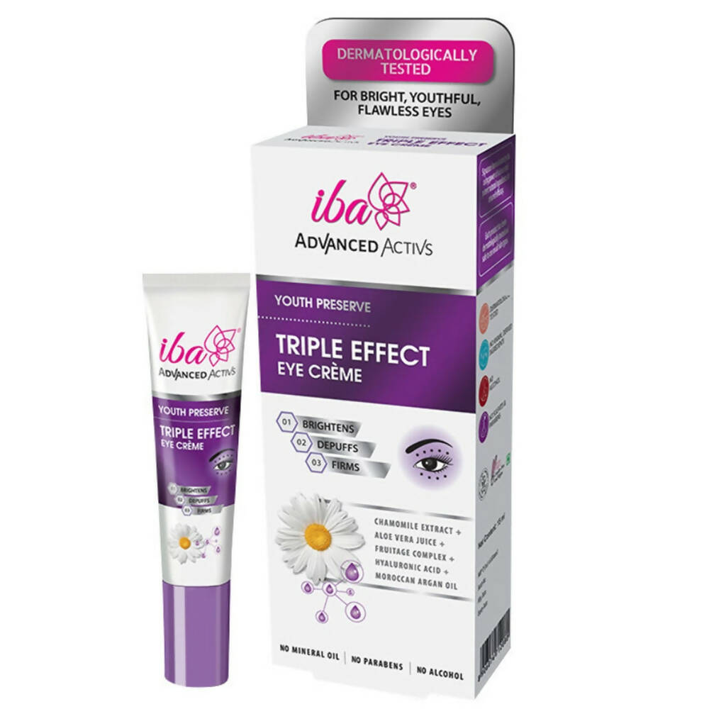 Iba Advanced Activs Youth Preserve Triple Effect Eye Cream - Distacart