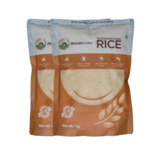 Deccanmudra Telangana Sona Rice - Distacart