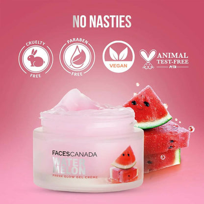 Faces Canada Water Melon Fresh Glow Gel Creme - Distacart