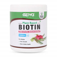 Thumbnail for OZiva Plant Based Biotin (10,000+ mcg)