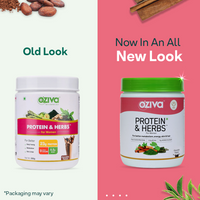 Thumbnail for OZiva Protein & Herbs For Women Old vs New Look