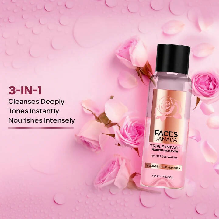 Faces Canada Triple Impact Makeup Remover - Distacart