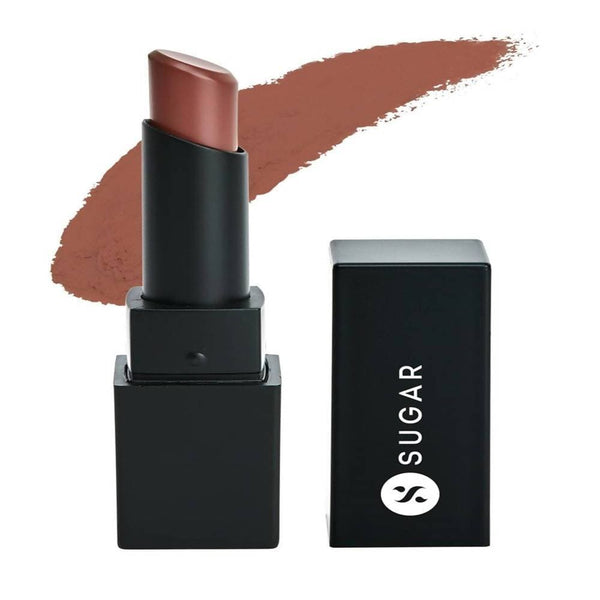 Sugar Nothing Else Matter Longwear Lipstick - Beige Turner (Nude Brown, Peach Brown) 
