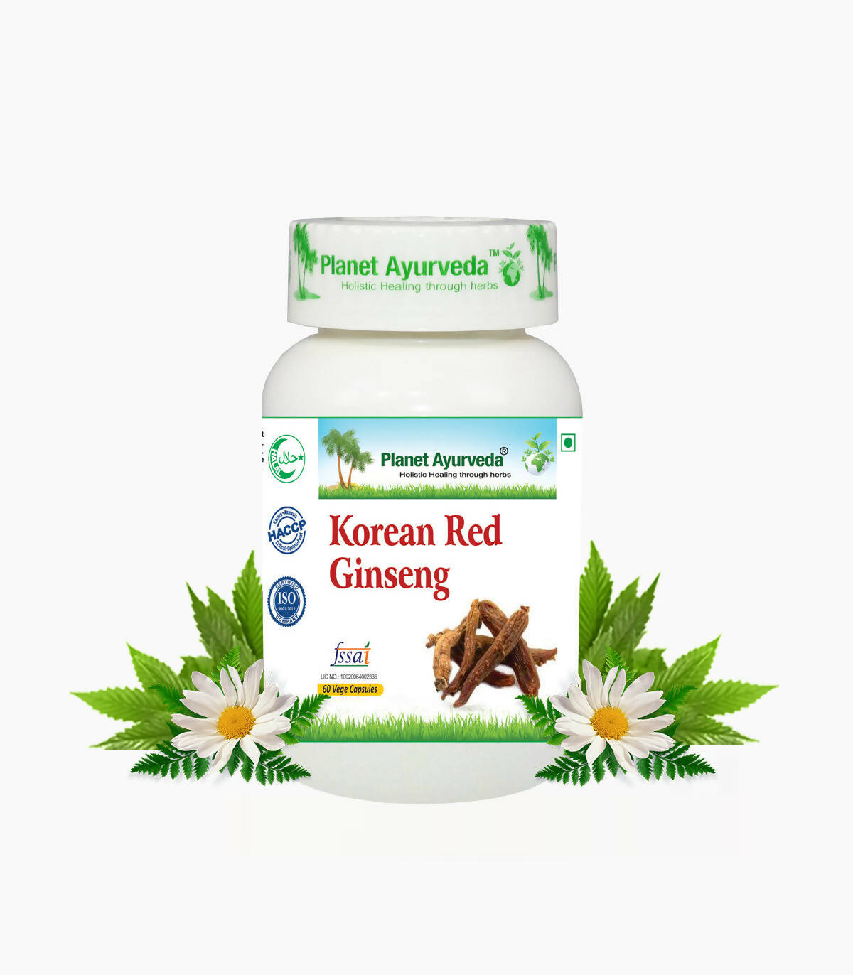 Planet Ayurveda Korean Red Ginseng Capsules - Distacart
