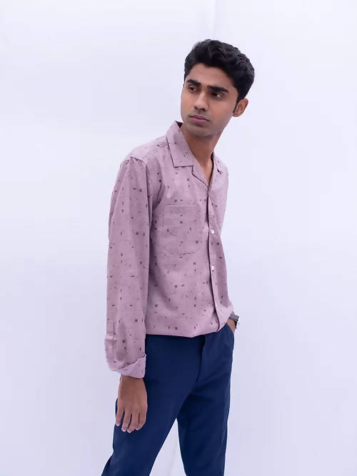 Diva Globe Rayon Printed Shirt With Lapel Collar - Distacart