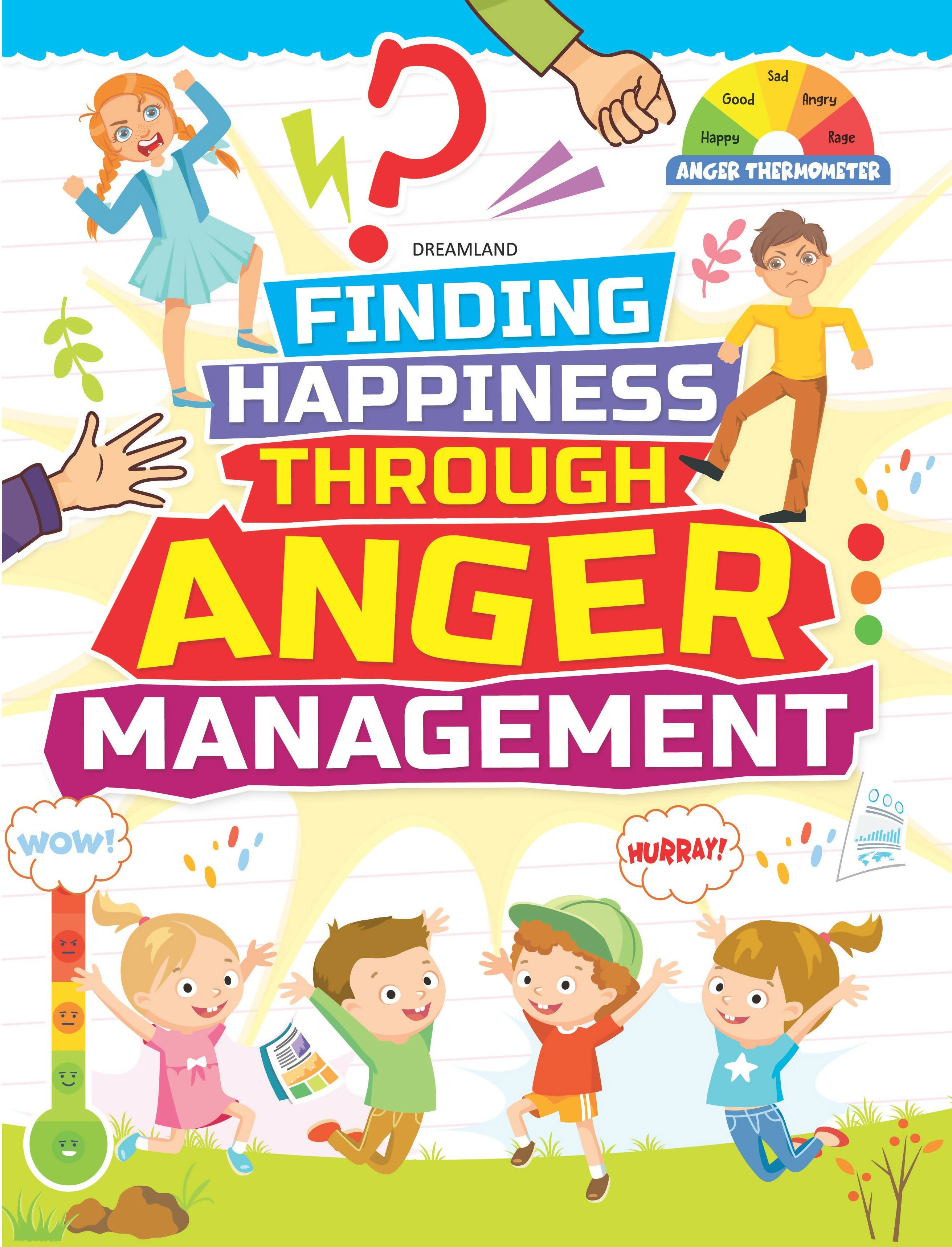 Dreamland Anger Management - Finding Happiness Series : Children Interactive & Activity Book - Distacart