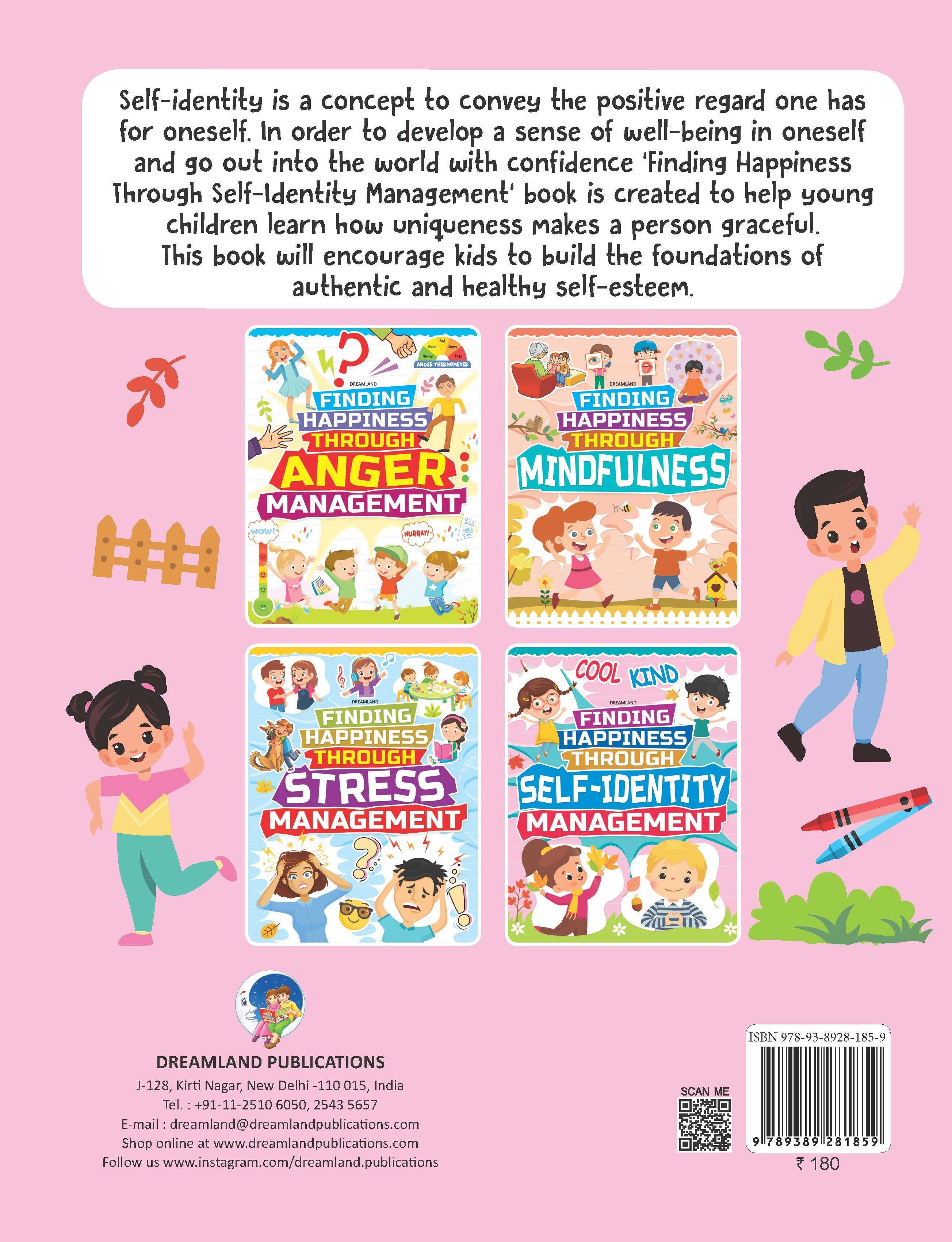 Dreamland Self-Identity Management - Finding Happiness Series : Children Interactive & Activity Book - Distacart
