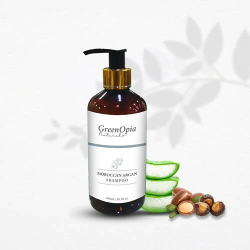 GreenOpia Naturals Moroccan Argan Oil Hair Shampoo - Distacart