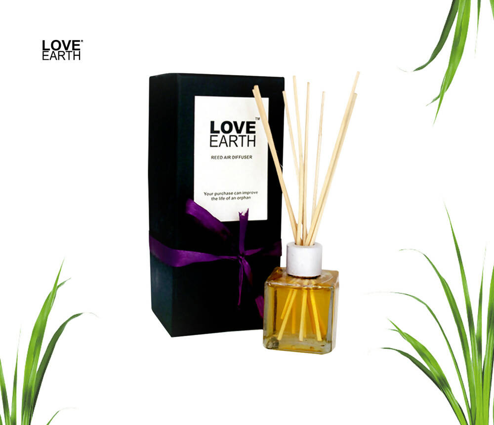 Love Earth Reed Diffuser- Lemongrass - Distacart