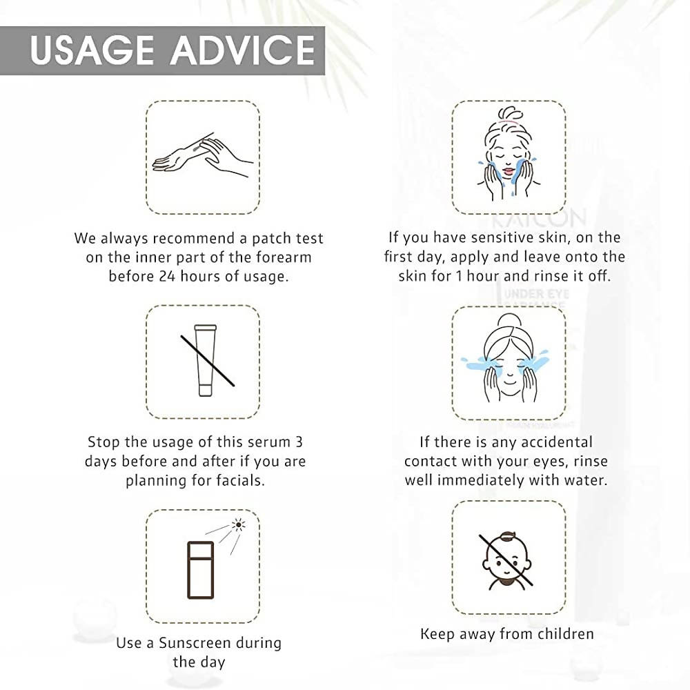 Kailon Under Eye Radiance Serum Usage
