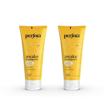 Perfora Awake Toothpaste Lemon Mint - Distacart