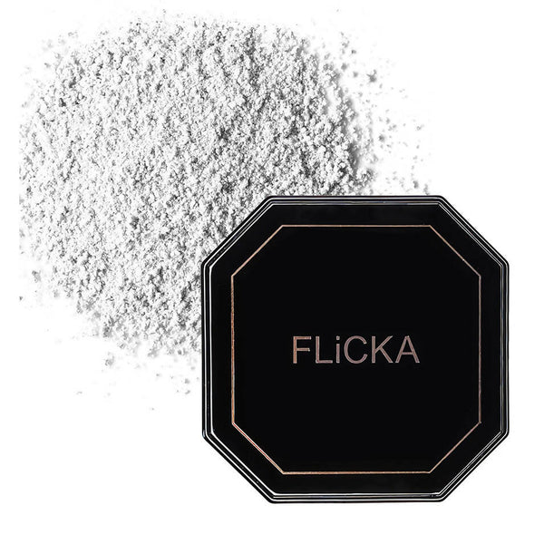 Flicka Dust It Off Loose Powder - White - Distacart