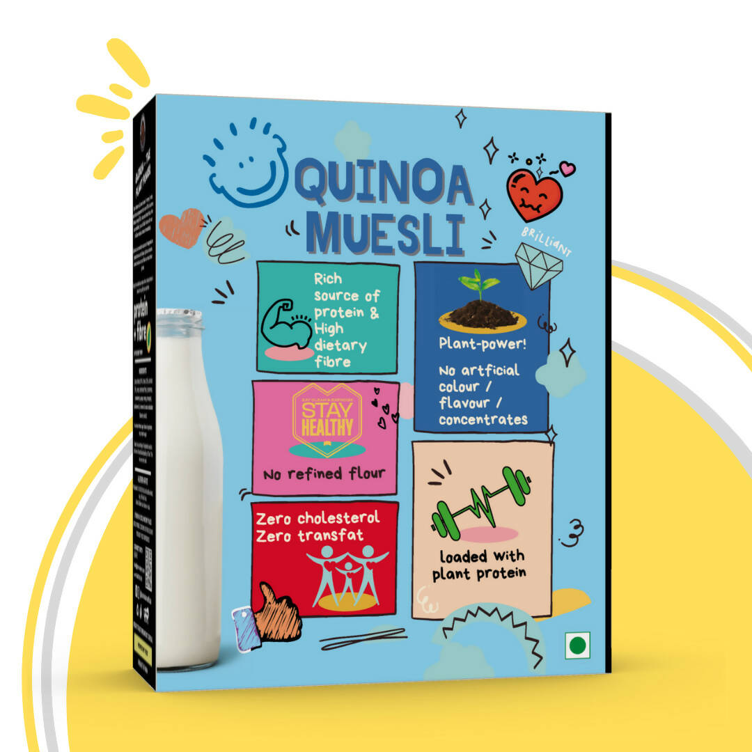 Born Reborn Quinoa Muesli with Honey Fruits and Nuts - Distacart