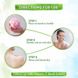 Mamaearth Vitamin C Body Wash with Vitamin C & Honey For Skin Illumination - Distacart