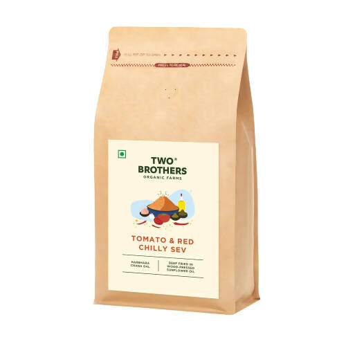Two Brothers Organic Farms Tomato & Red Chilly Sev - Distacart