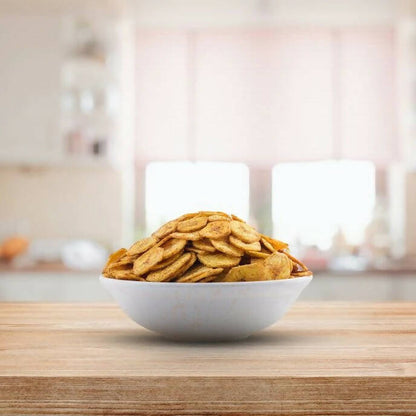 Home D'elite Black Pepper Banana Chips (Round) - Distacart