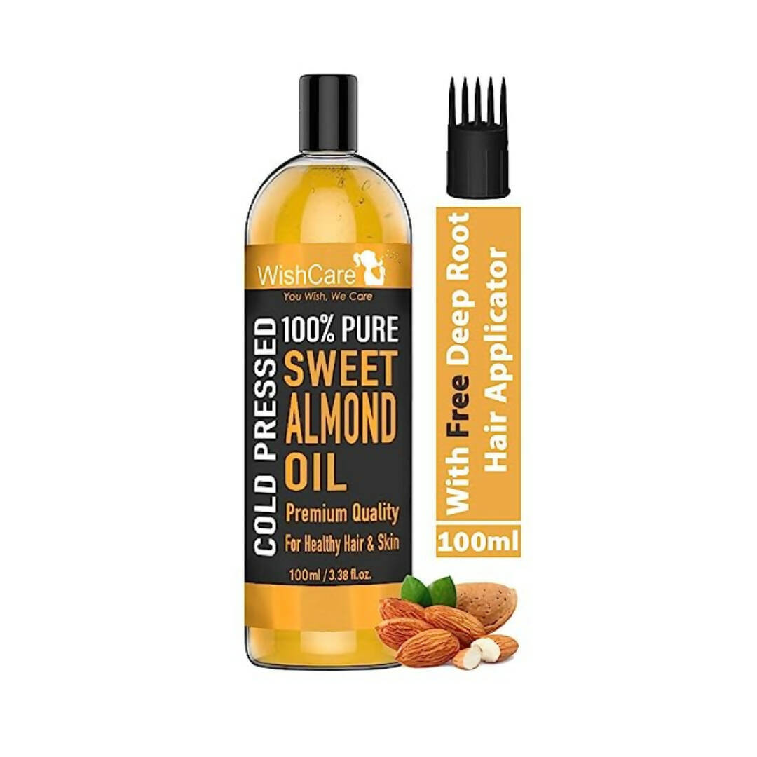 WishCare Pure Cold Pressed Sweet Almond Oil - Distacart
