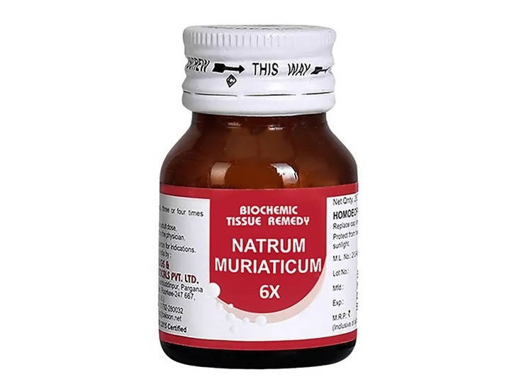 Bakson's Homeopathy Natrum Muriaticum Biochemic Tablets