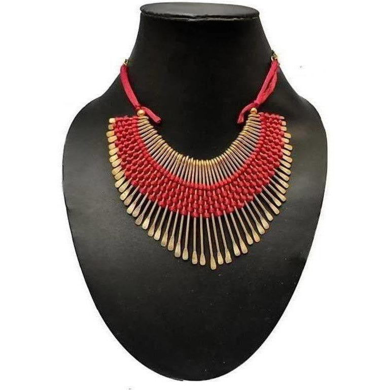 Latest traditional Jwellery set for women Color-Maroon