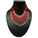 Thumbnail for Latest traditional Jwellery set for women Color-Maroon