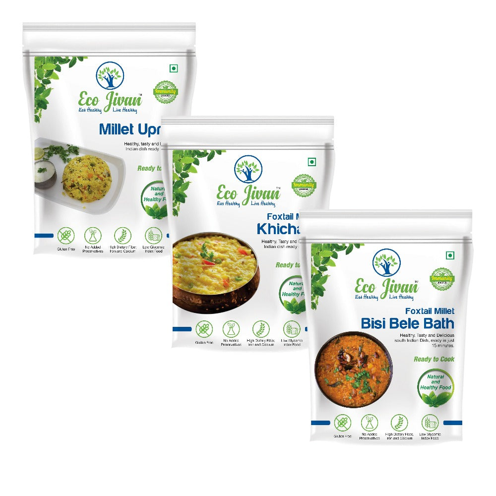 Instant Millet South Indian Foods Combo 