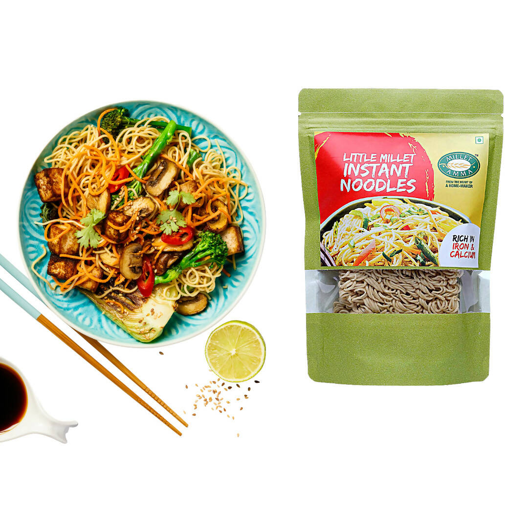 Millet Amma Little Millet Instant Noodles - Distacart