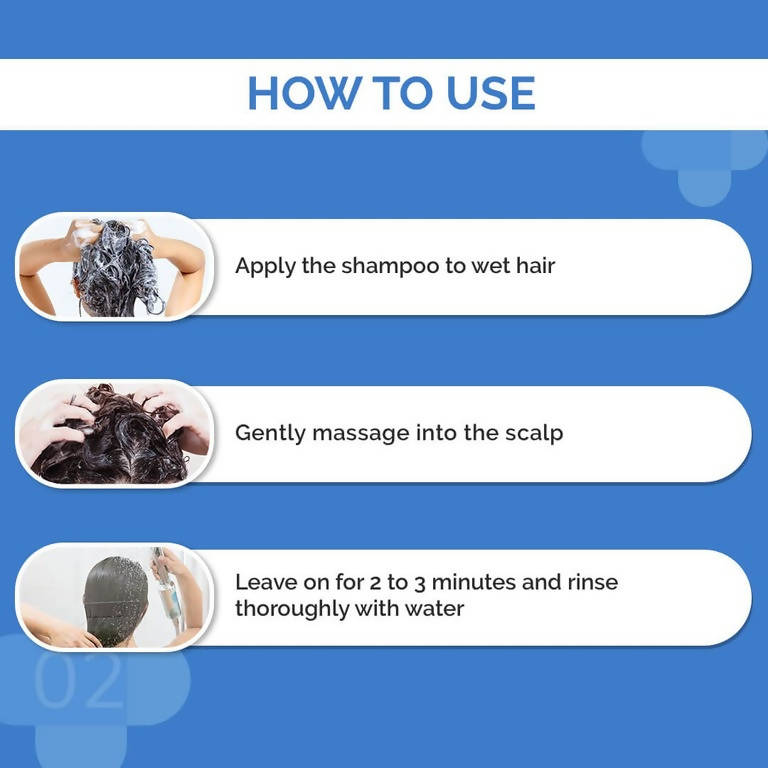 The Derma Co Anti-Hair Fall Shampoo for Hair Fall Reduction