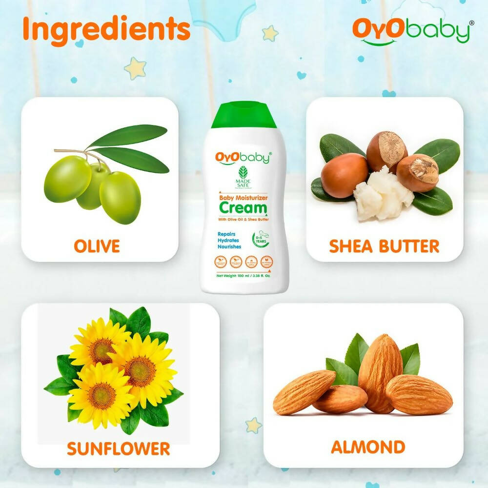 Oyo Baby Natural Baby Moisturizer Cream - Distacart